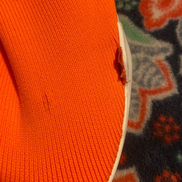 Neon Orange Sock Shoes - Picture 5 of 8